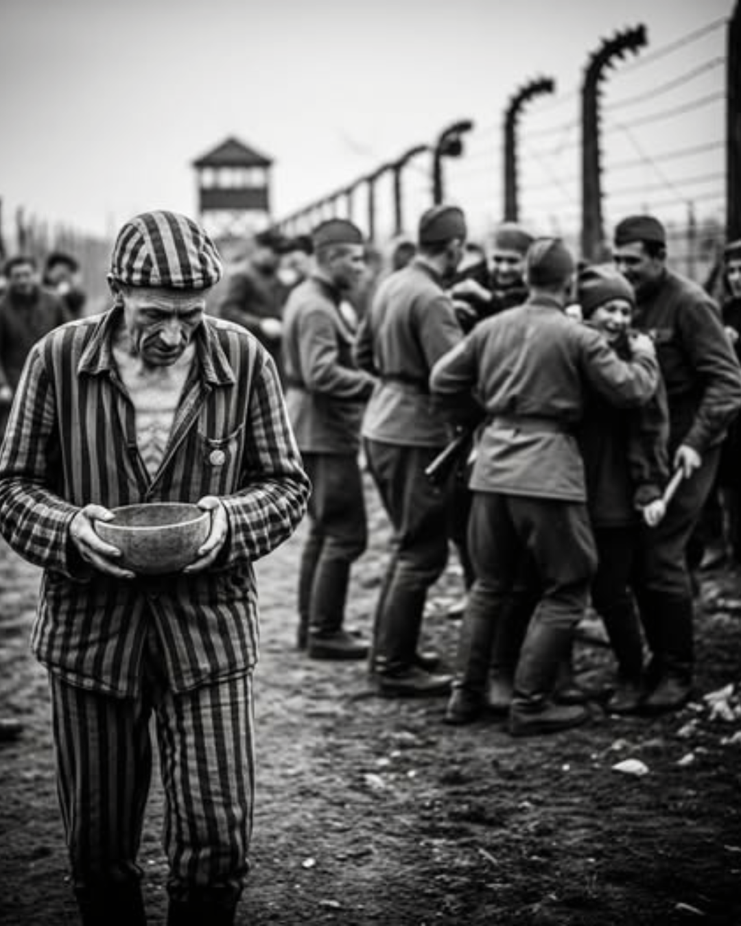 Empty Bowl – Auschwitz, 1945 .US